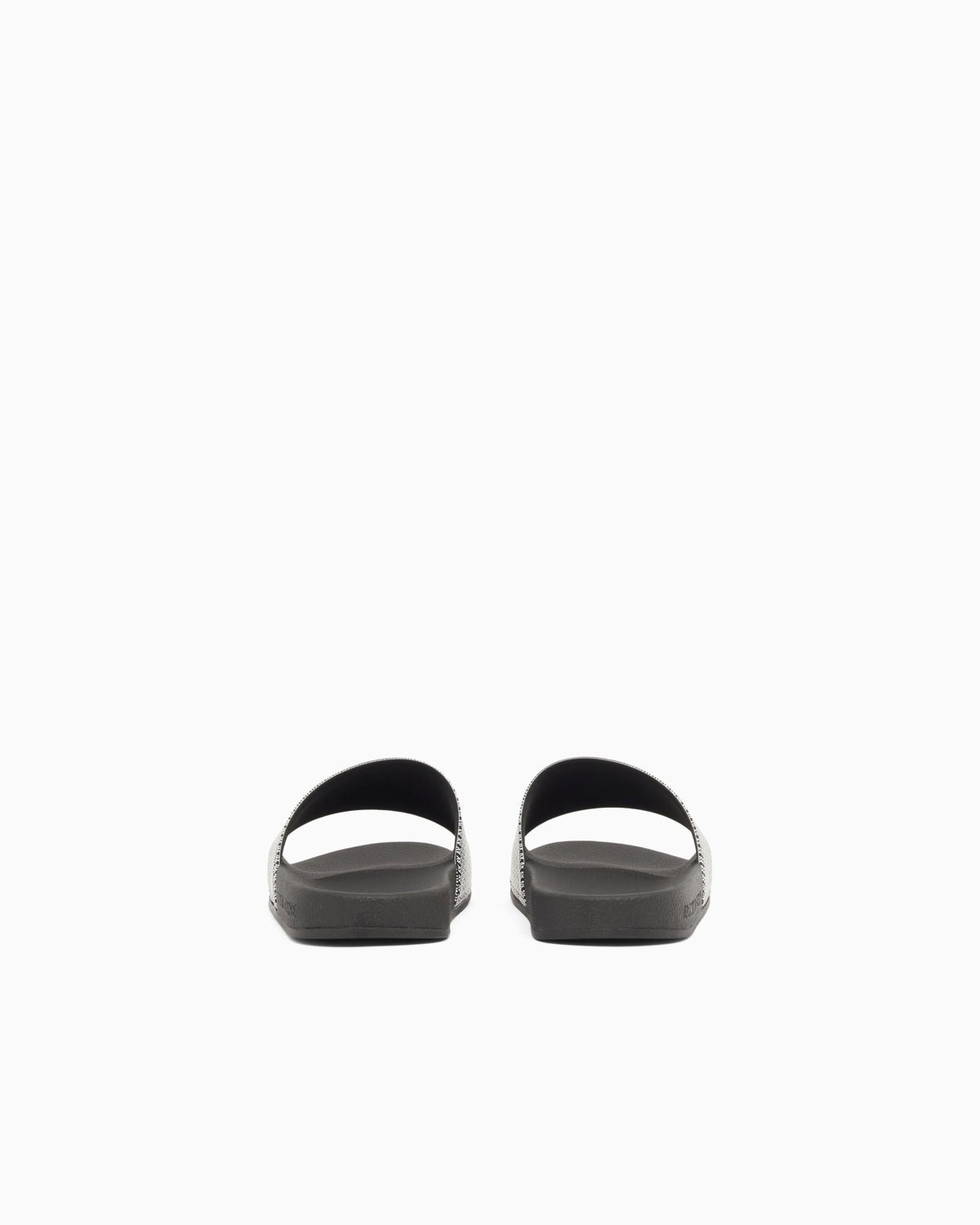 Slides with allover logo