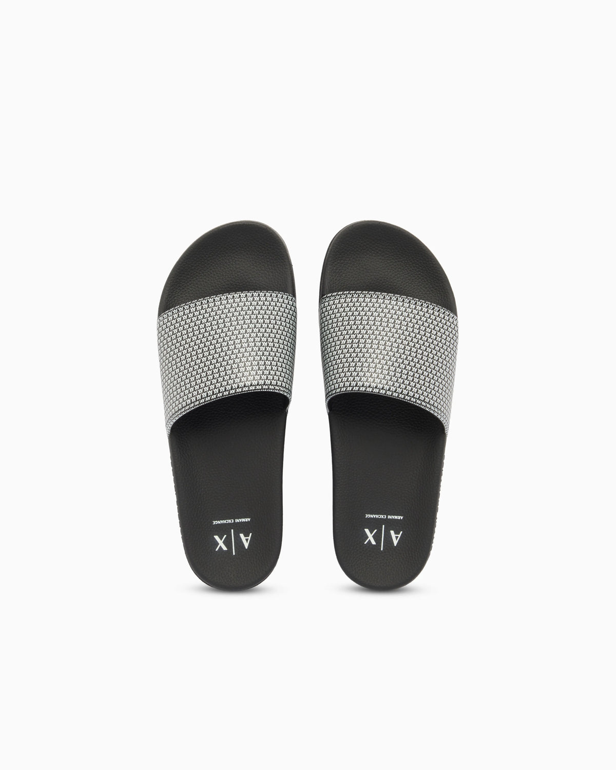 Slides with allover logo