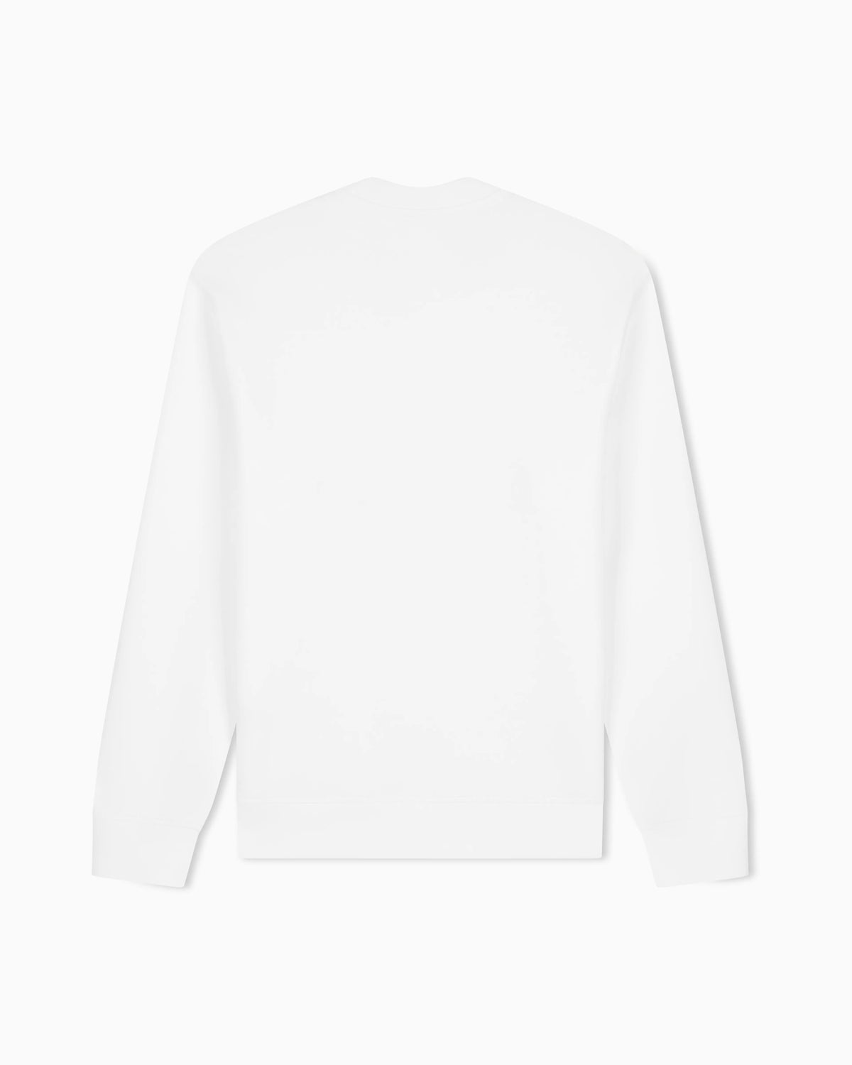 sweatshirt in bonded stretch cotton