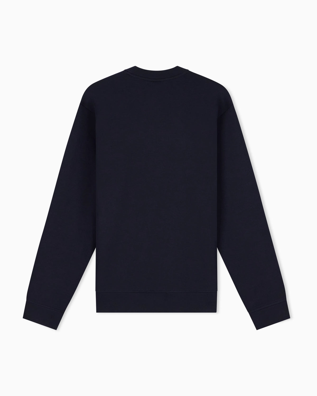 sweatshirt in bonded stretch cotton