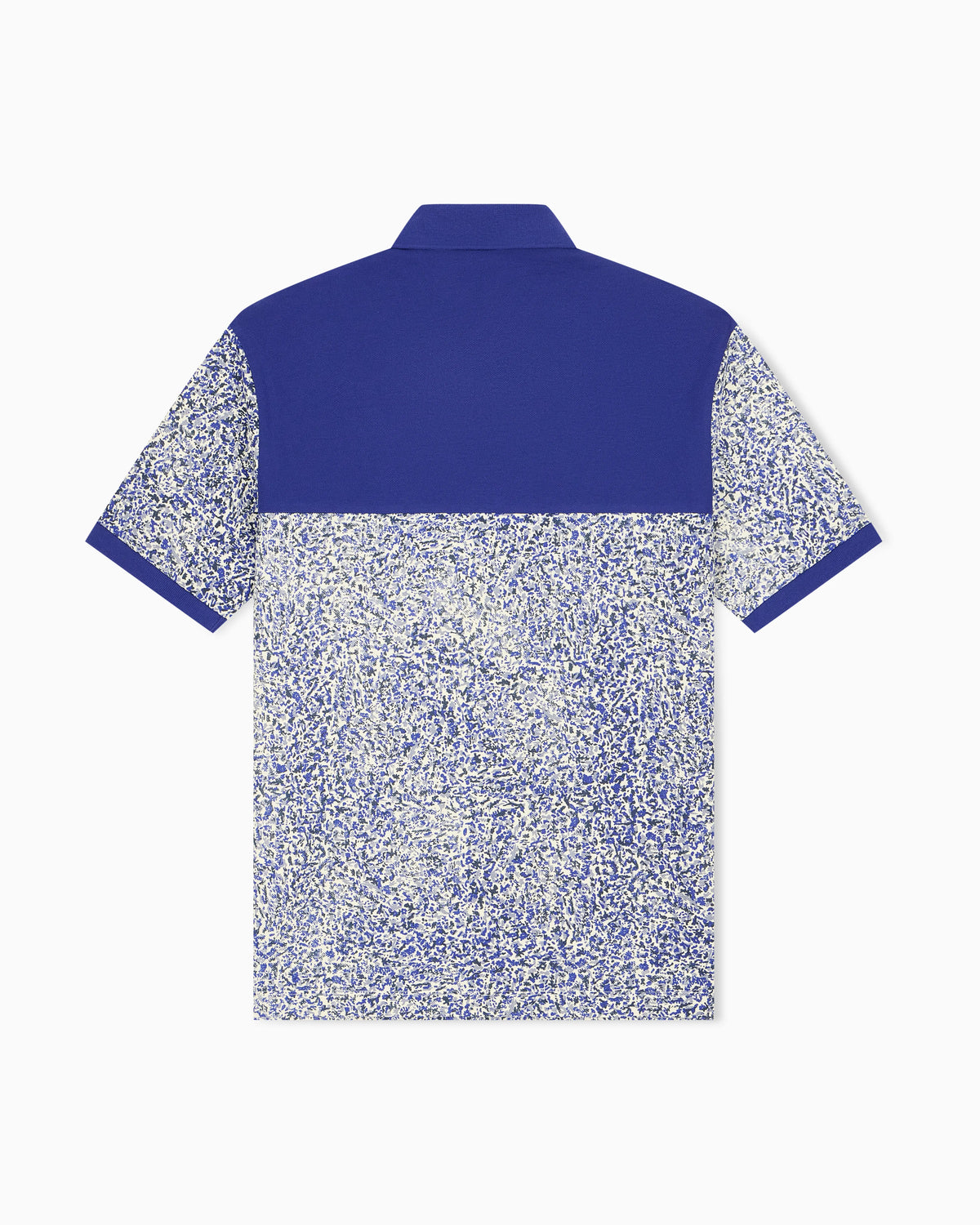 regular fit polo shirt in cotton piquet with rib details