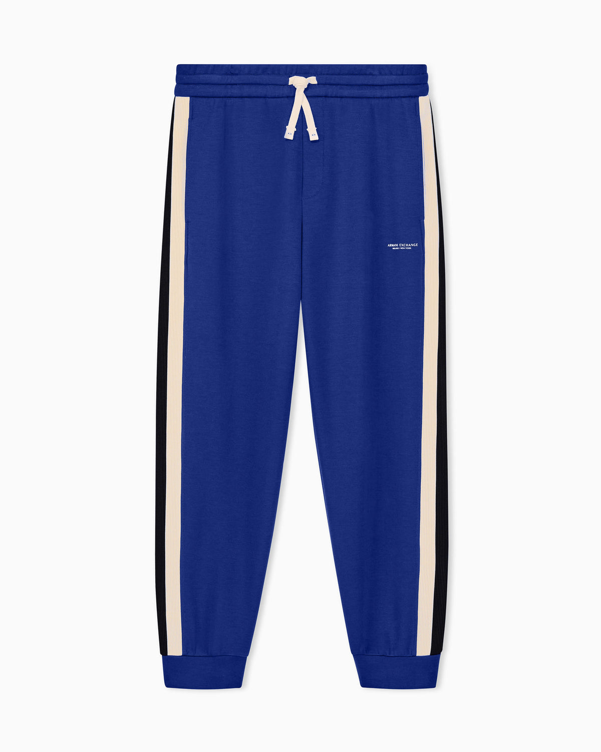 regular fit trousers in stretch modal jersey