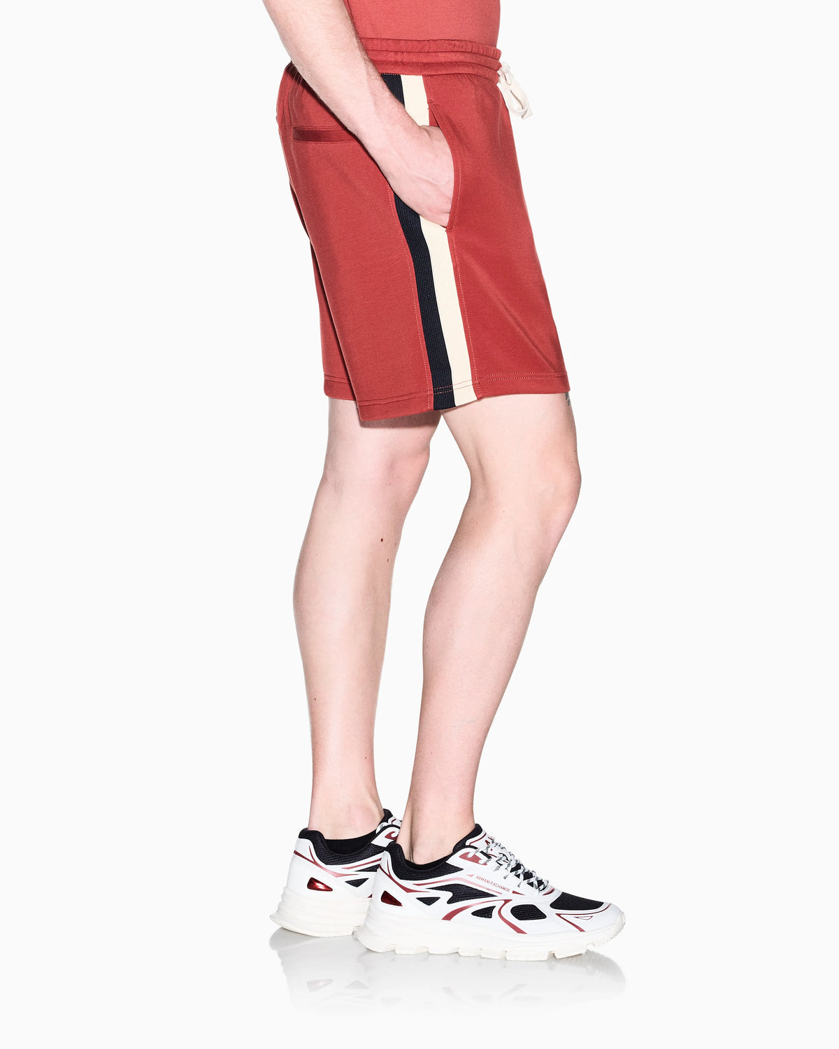 regular fit shorts in stretch modal jersey