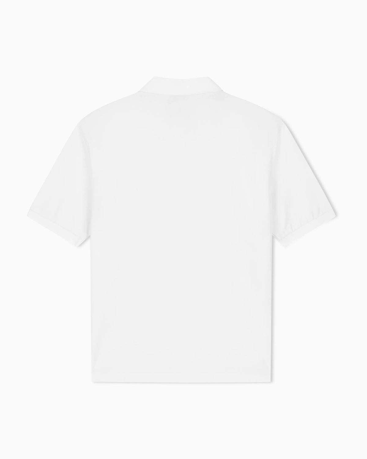 regular fit polo shirt in cotton piqué with rib details