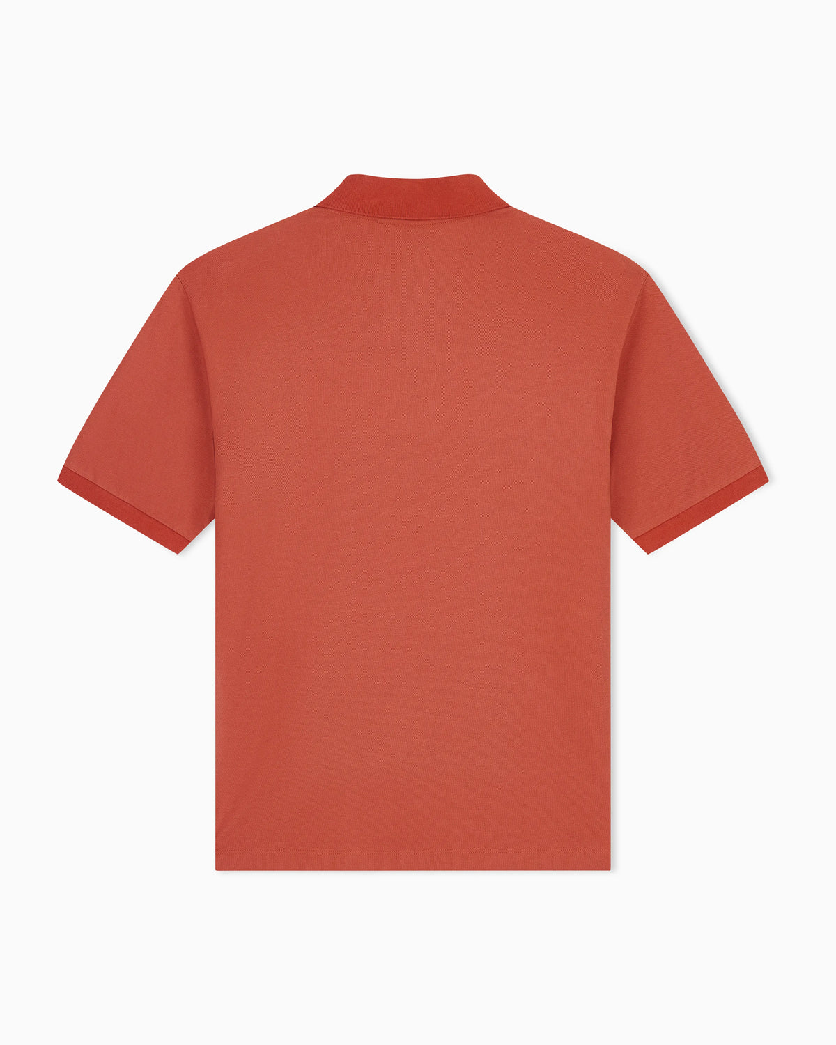 regular fit polo shirt in cotton piqué with rib details