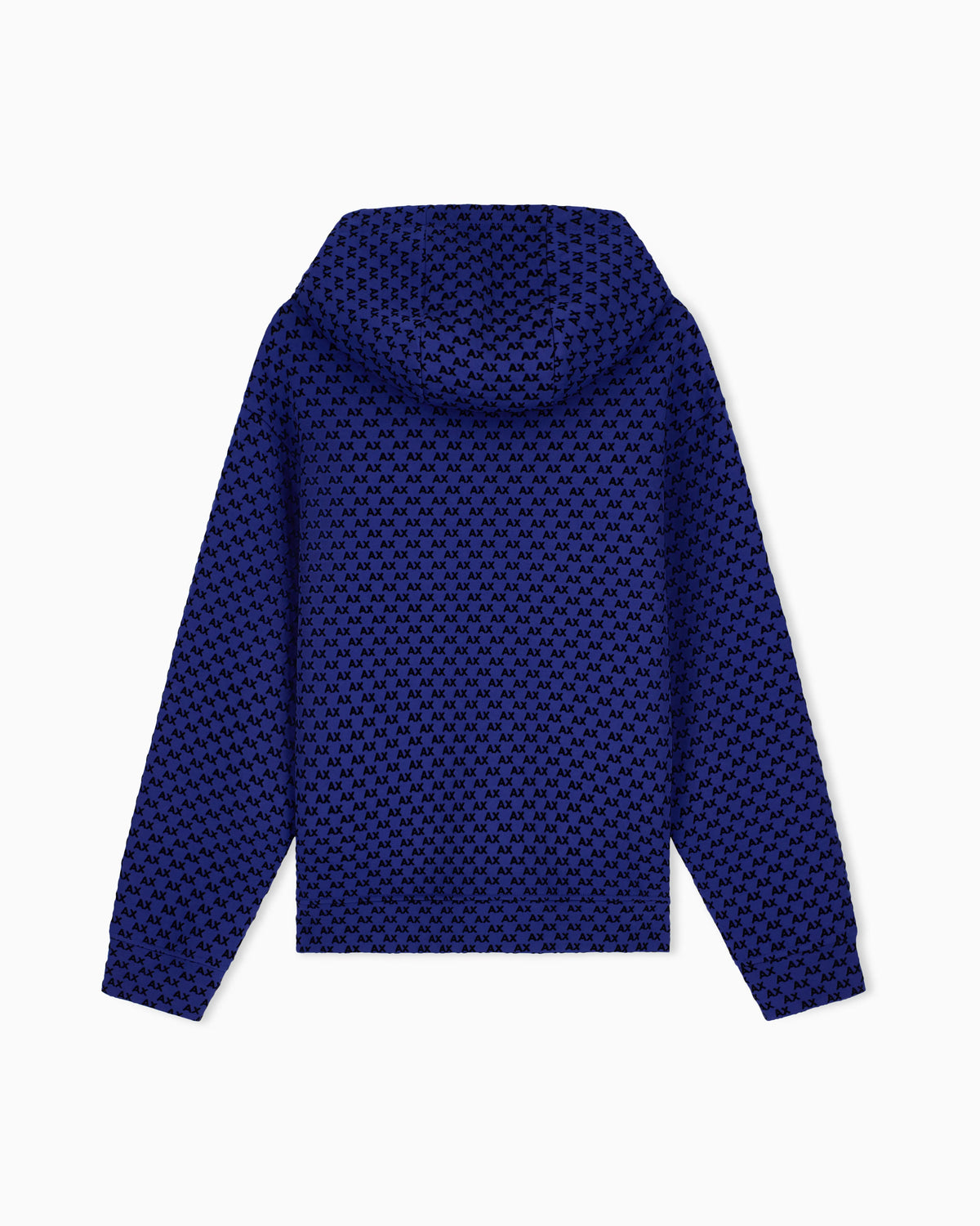 Sweatshirt with regular fit in bonded stretch cotton