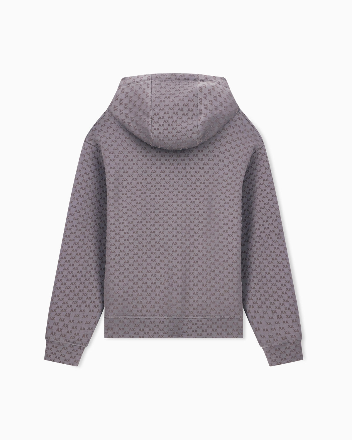 Sweatshirt with regular fit in bonded stretch cotton