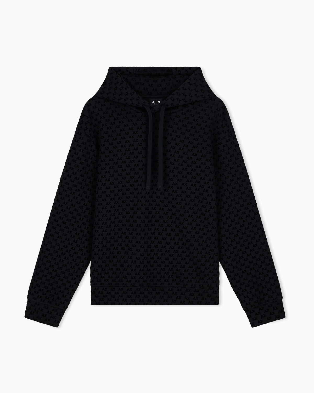 Sweatshirt with regular fit in bonded stretch cotton