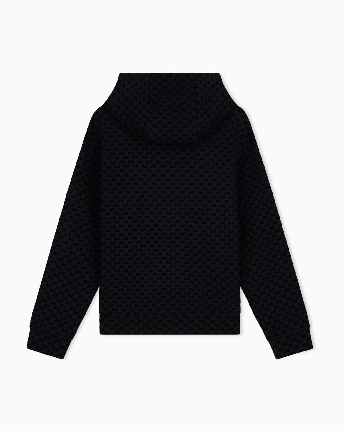 Sweatshirt with regular fit in bonded stretch cotton