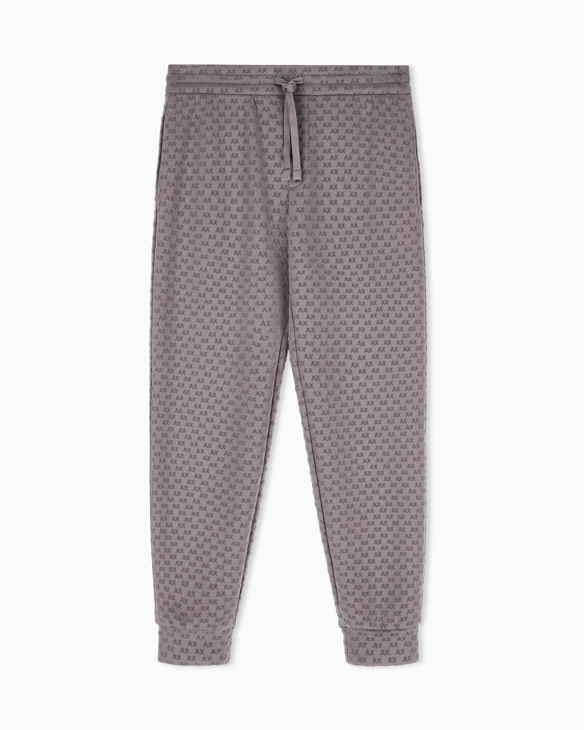 regular fit Jersey pants with bonded stretch