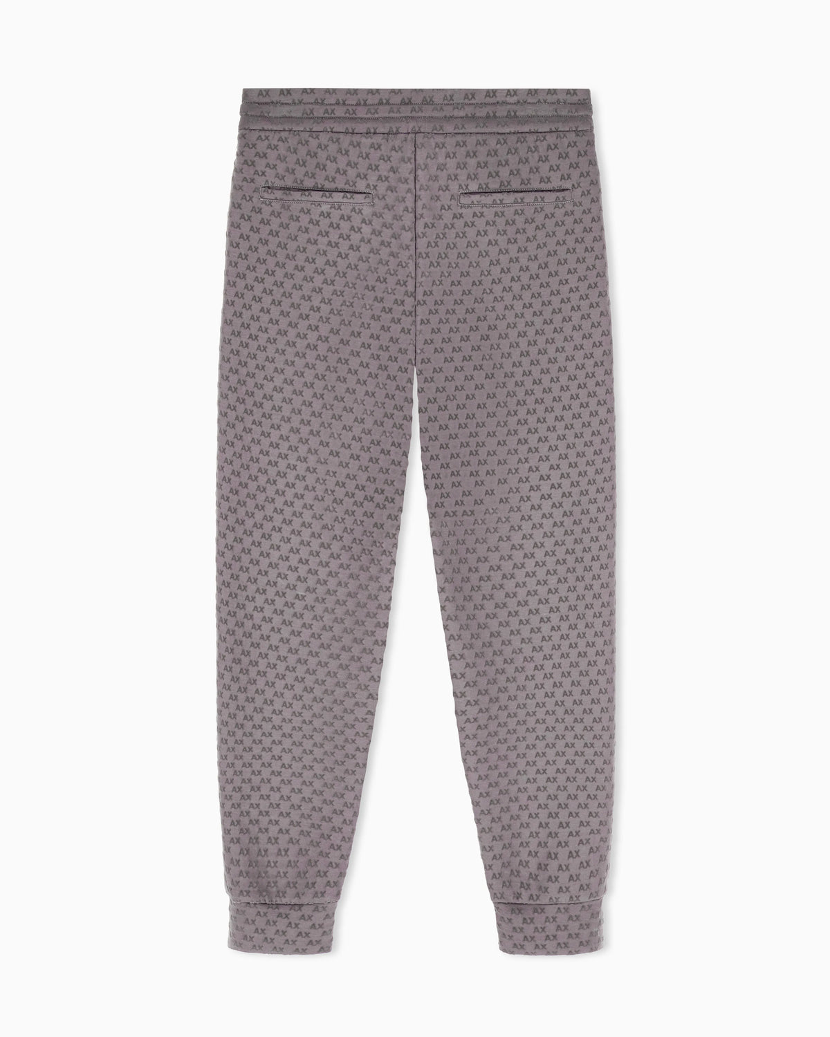 regular fit Jersey pants with bonded stretch