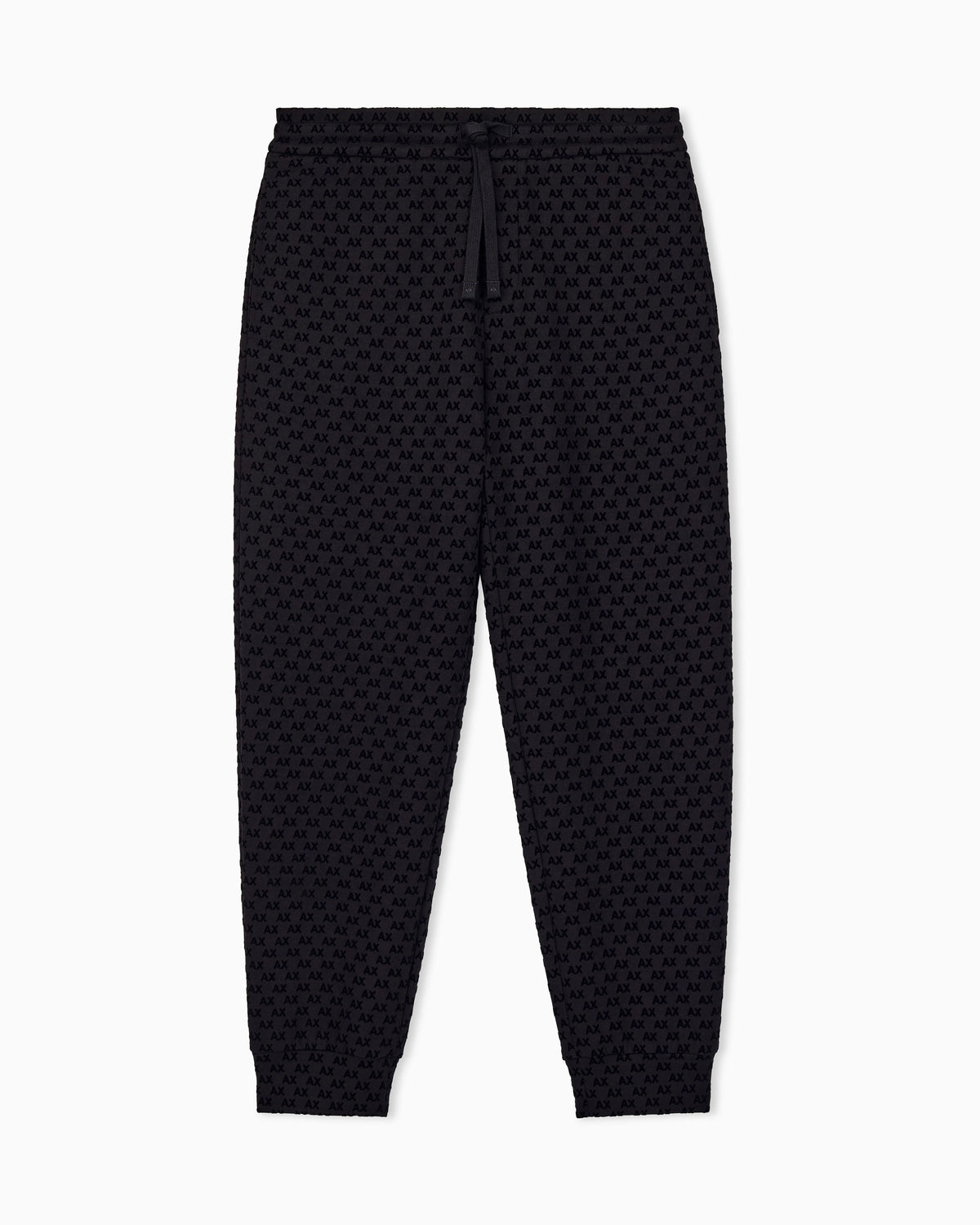 regular fit Jersey pants with bonded stretch