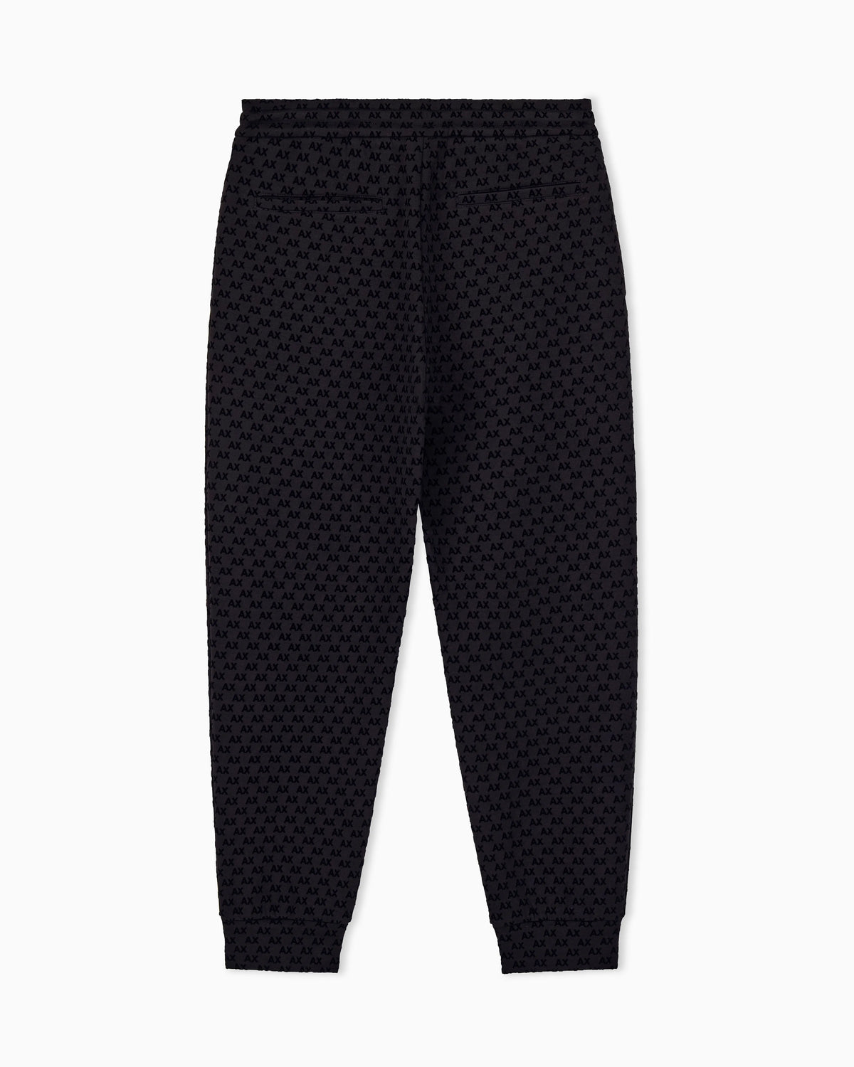 regular fit Jersey pants with bonded stretch
