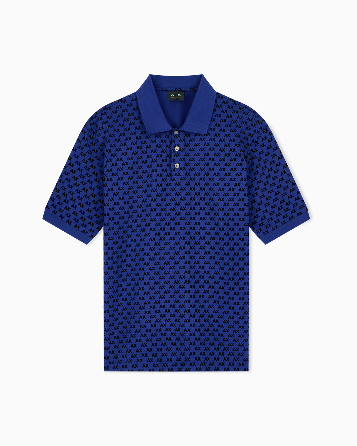 regular fit polo shirt in cotton jersey
