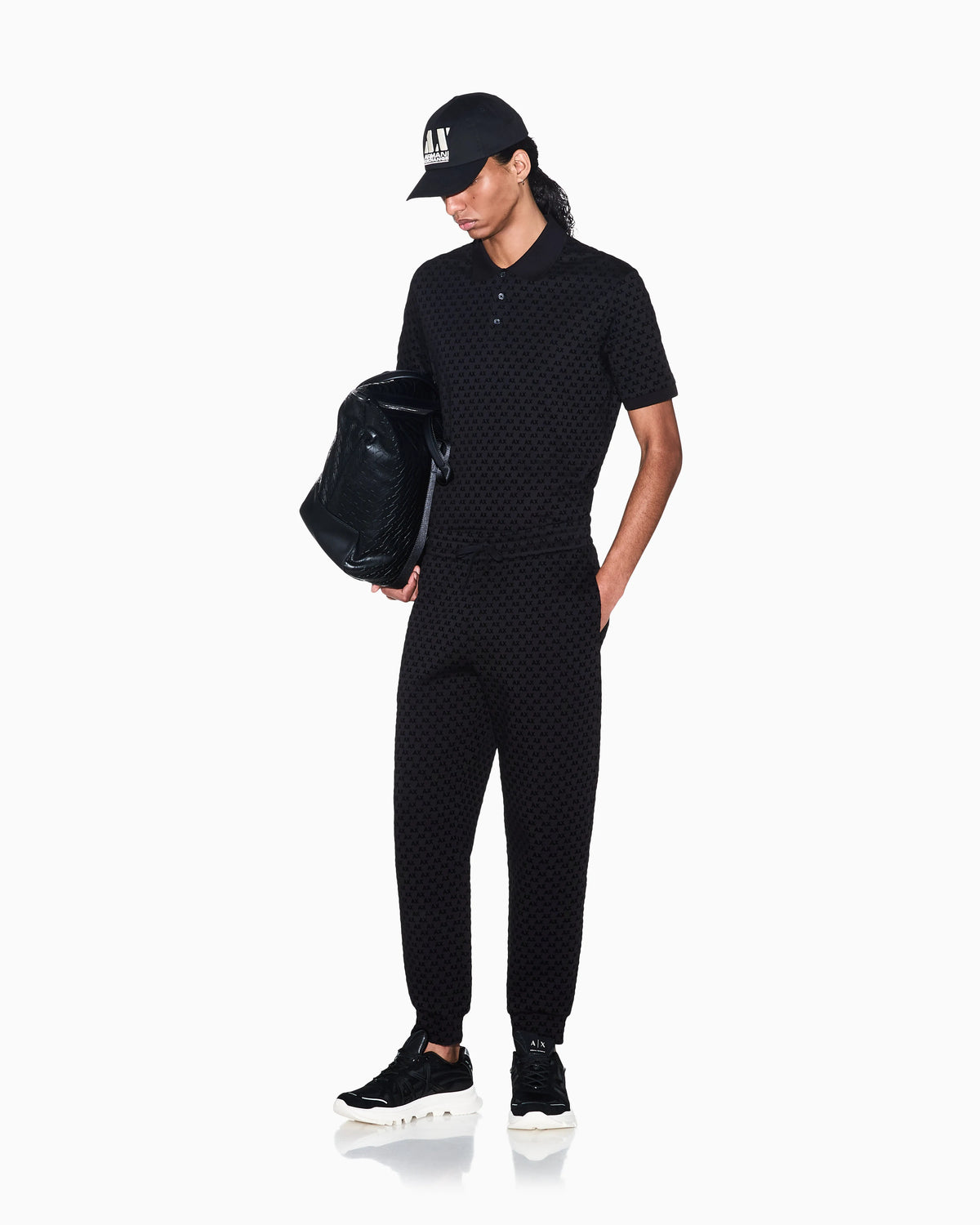 regular fit polo shirt in cotton jersey