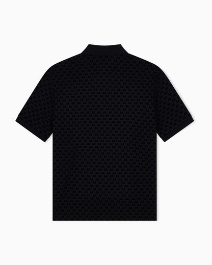 regular fit polo shirt in cotton jersey