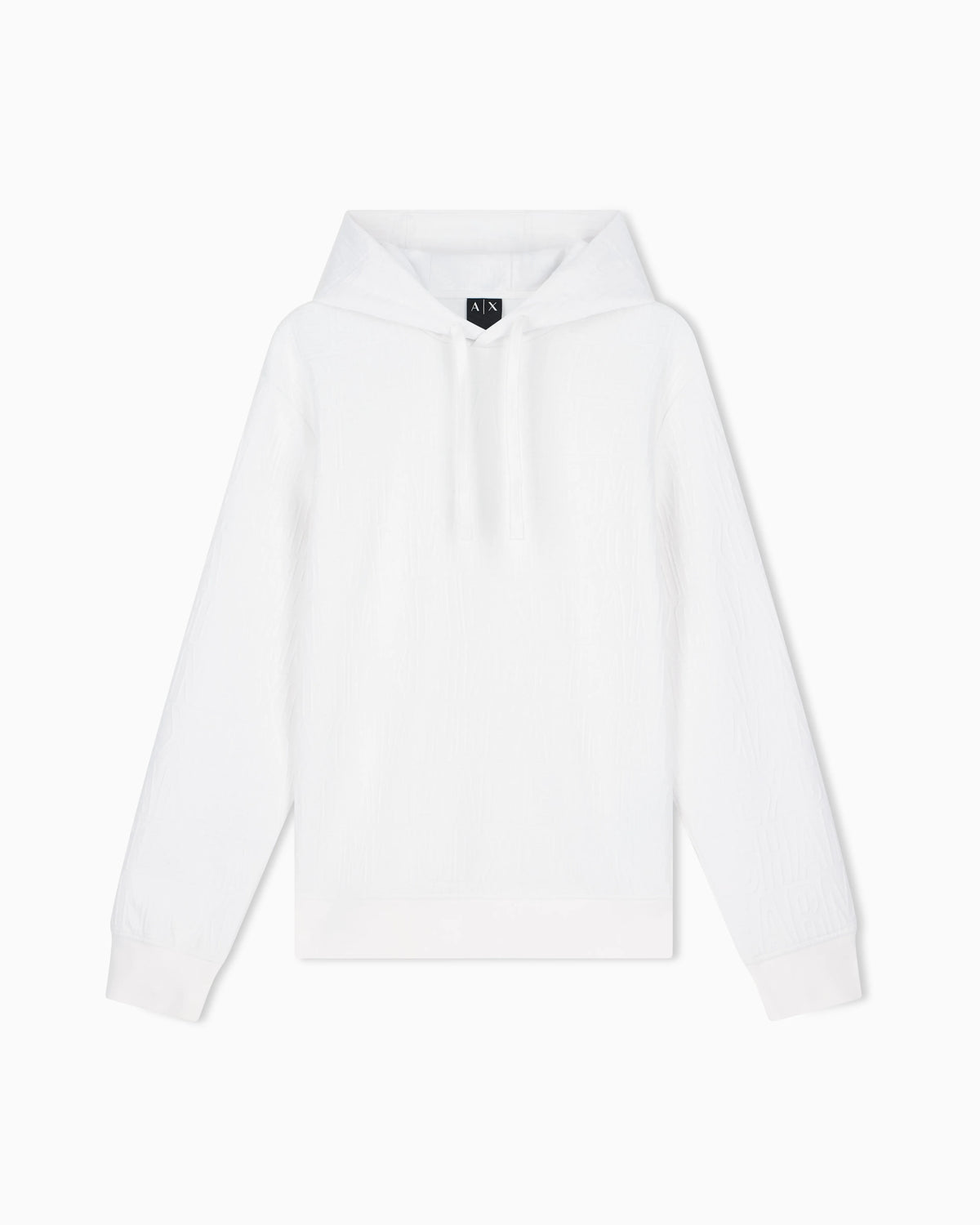 sweatshirt in stretch jacquard jersey