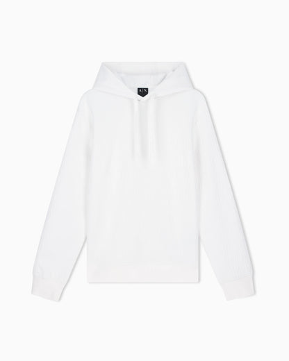 sweatshirt in stretch jacquard jersey