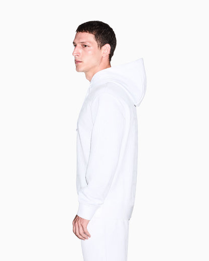 sweatshirt in stretch jacquard jersey