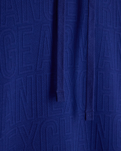 sweatshirt in stretch jacquard jersey
