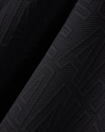sweatshirt in stretch jacquard jersey