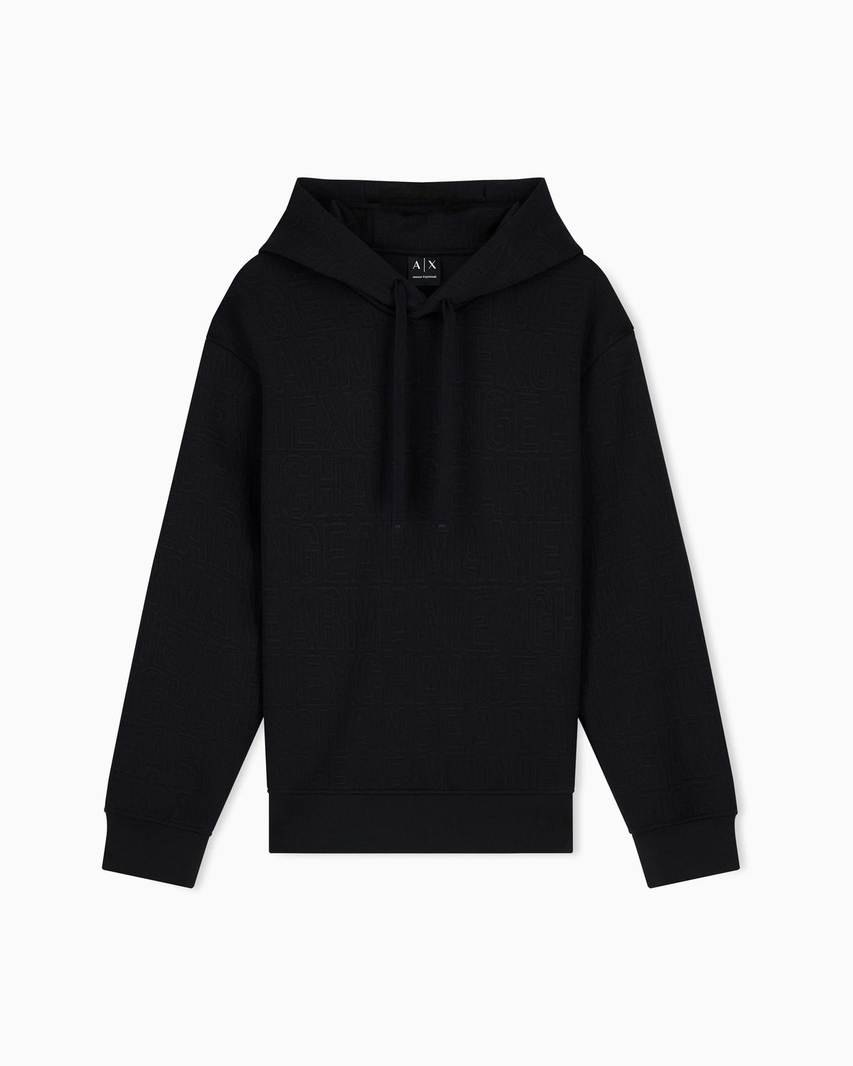 sweatshirt in stretch jacquard jersey