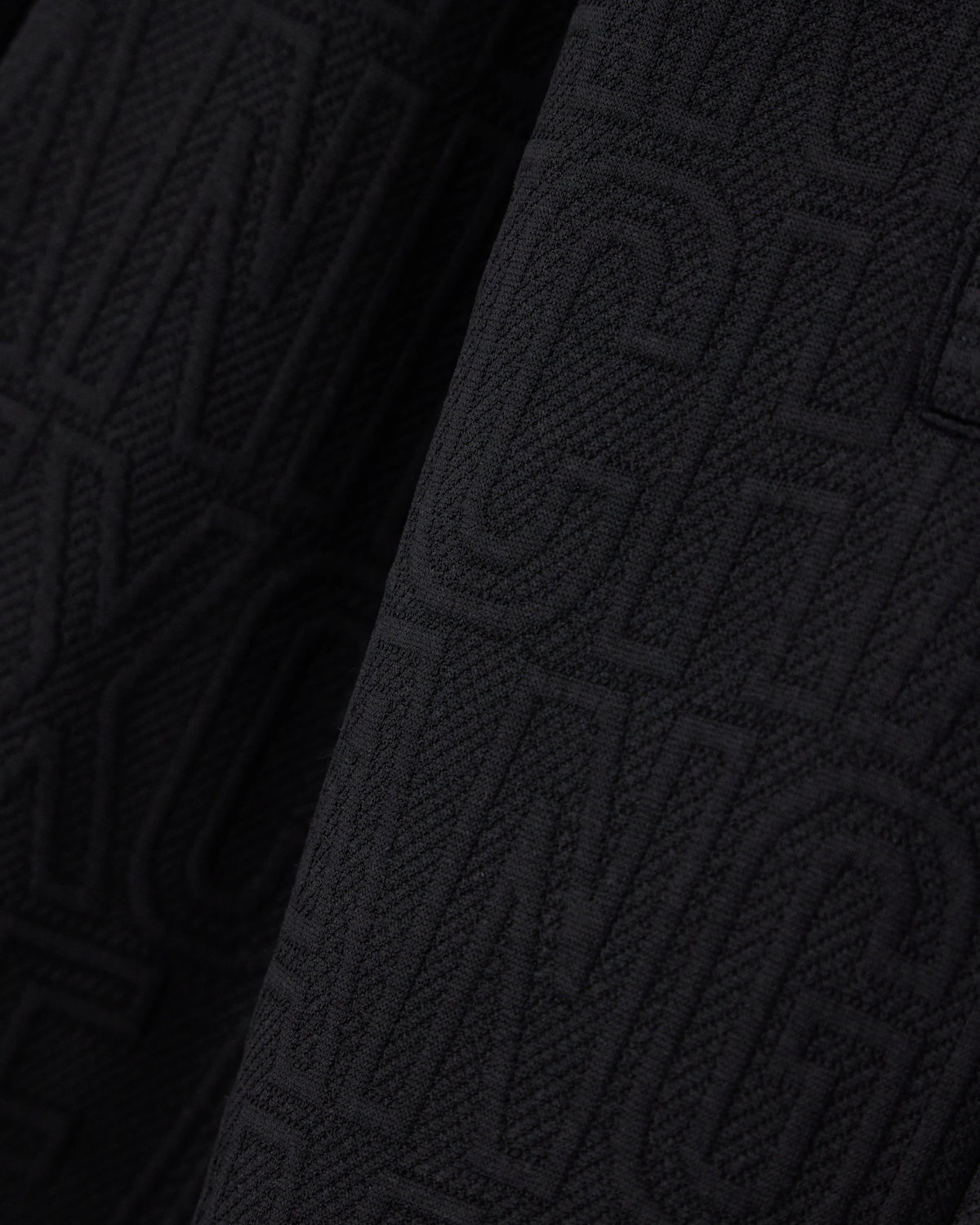 regular fit trousers in stretch jacquard jersey