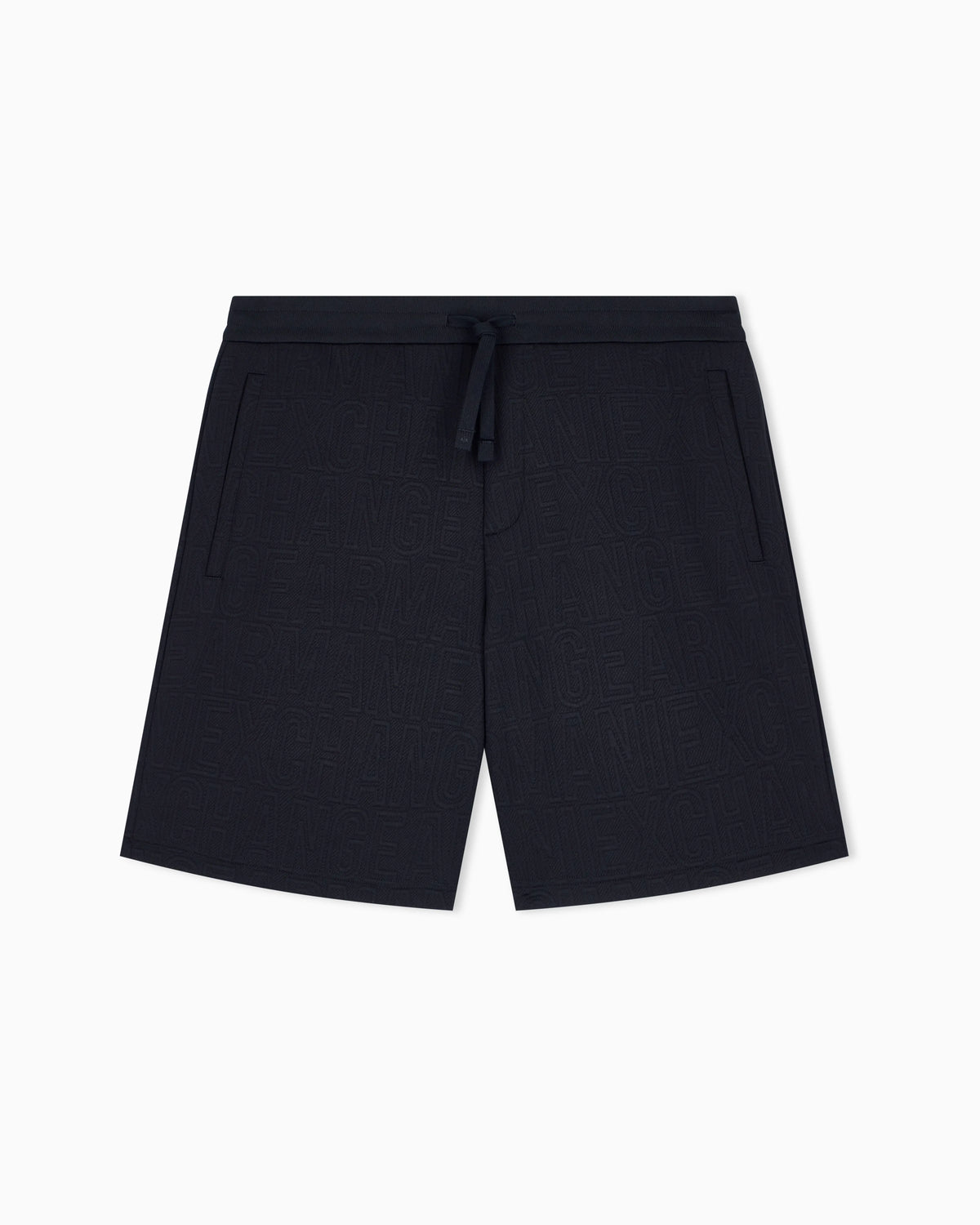 regular fit shorts in stretch jacquard jersey