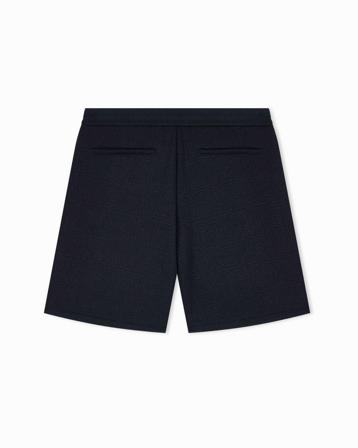 regular fit shorts in stretch jacquard jersey