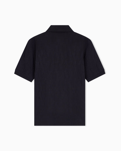 regular fit polo shirt mercerized cotton jersey