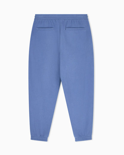 regular fit trousers cotton French terry