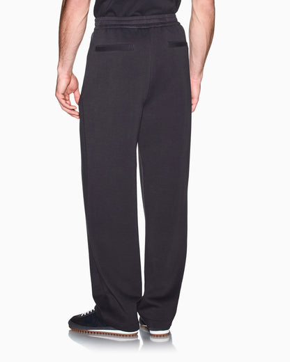 relaxed trouser in stretch cotton jersey