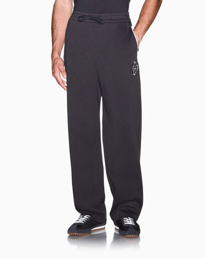 relaxed trouser in stretch cotton jersey