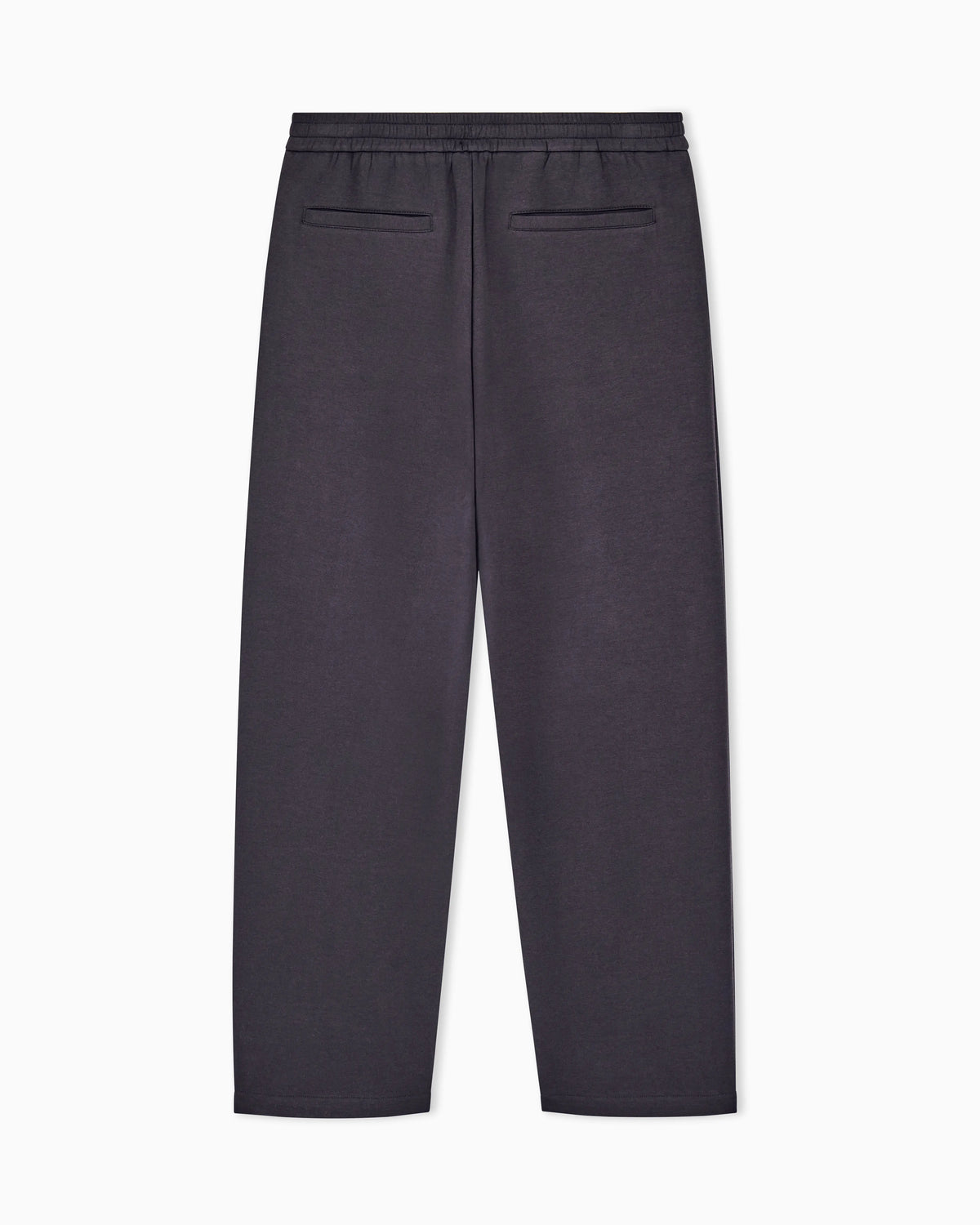 relaxed trouser in stretch cotton jersey
