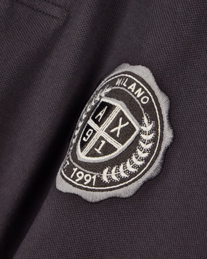 Slim-fit polo shirt in cotton pique