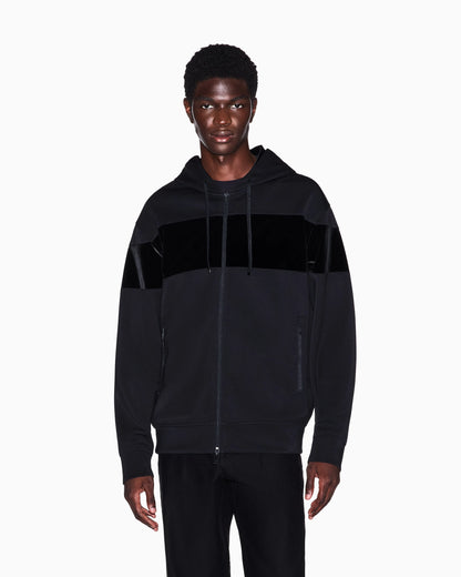 sweatshirt in stretch modal jersey
