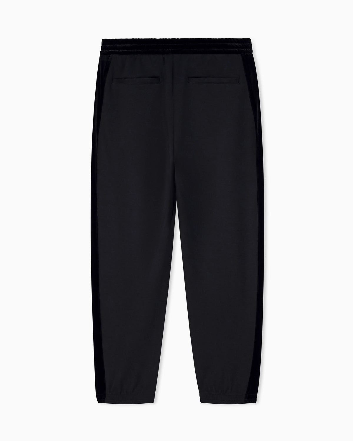 Regular fit trousers in stretch modal jersey