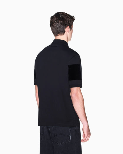 regular fit polo shirt in mercerized cotton jersey