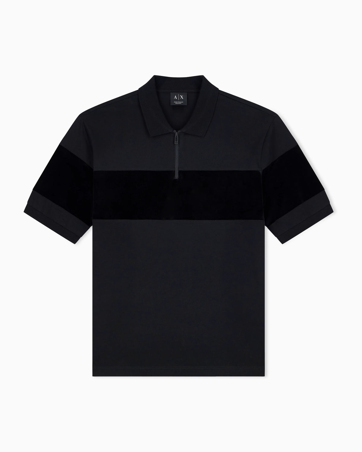 regular fit polo shirt in mercerized cotton jersey