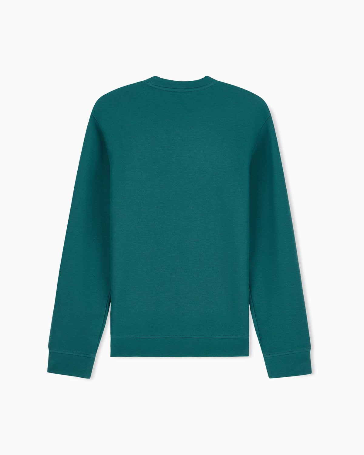 sweatshirt in bonded stretch cotton piquet