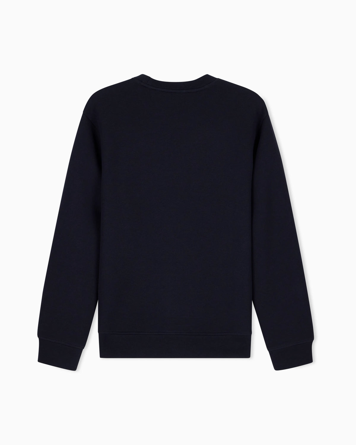 sweatshirt in bonded stretch cotton piquet