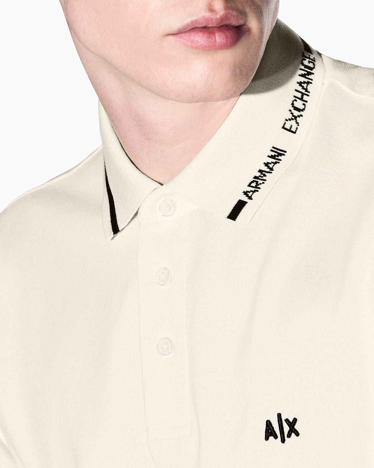 regular fit polo shirt in cotton piqué with rib details
