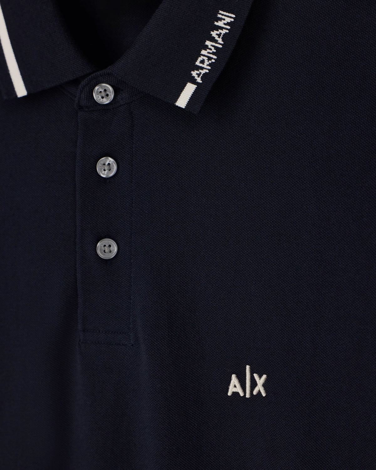 regular fit polo shirt in cotton piqué with rib details