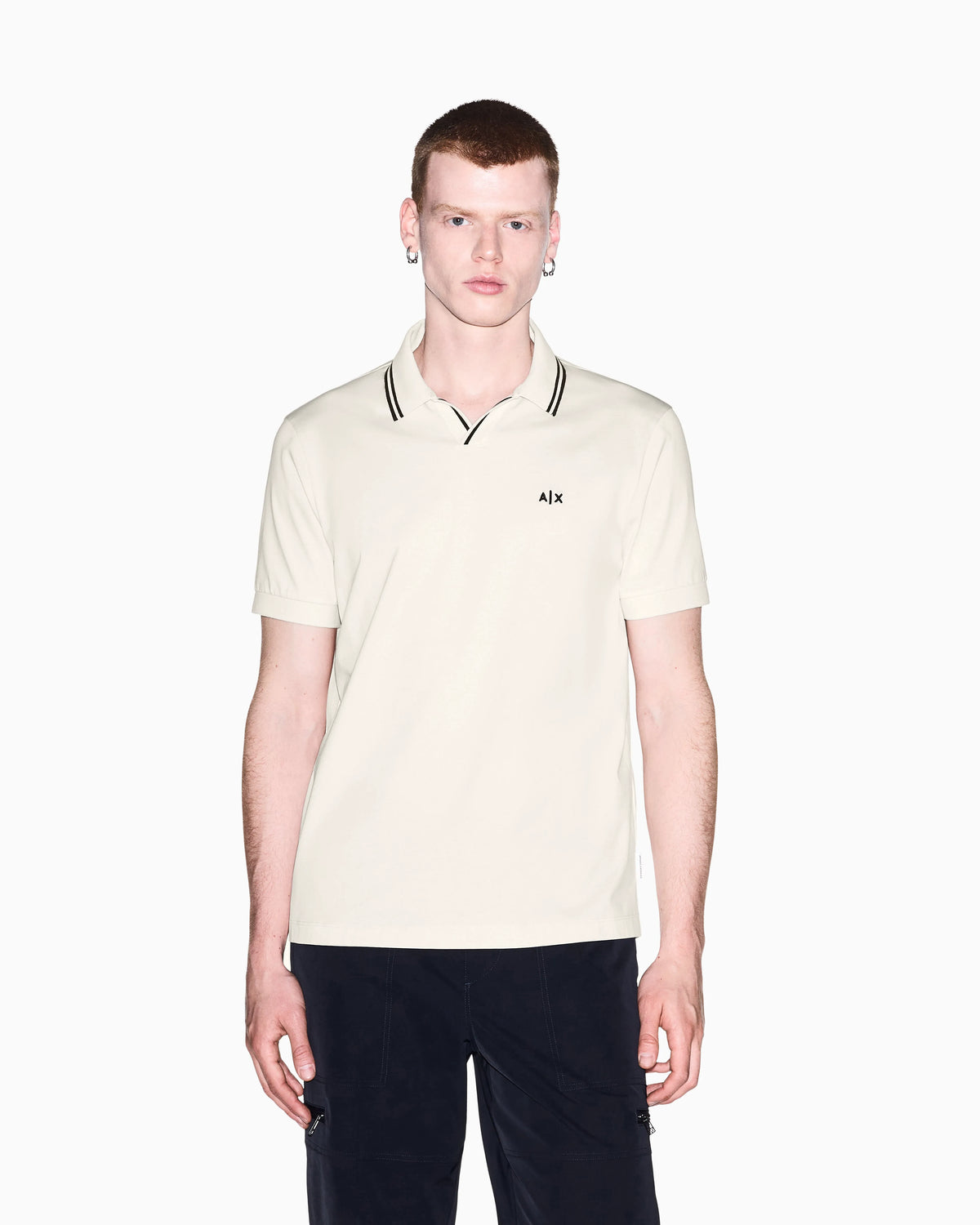 regular fit polo shirt mercerized cotton jersey