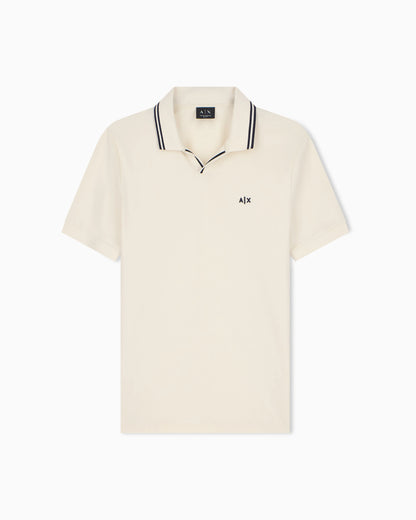 regular fit polo shirt mercerized cotton jersey