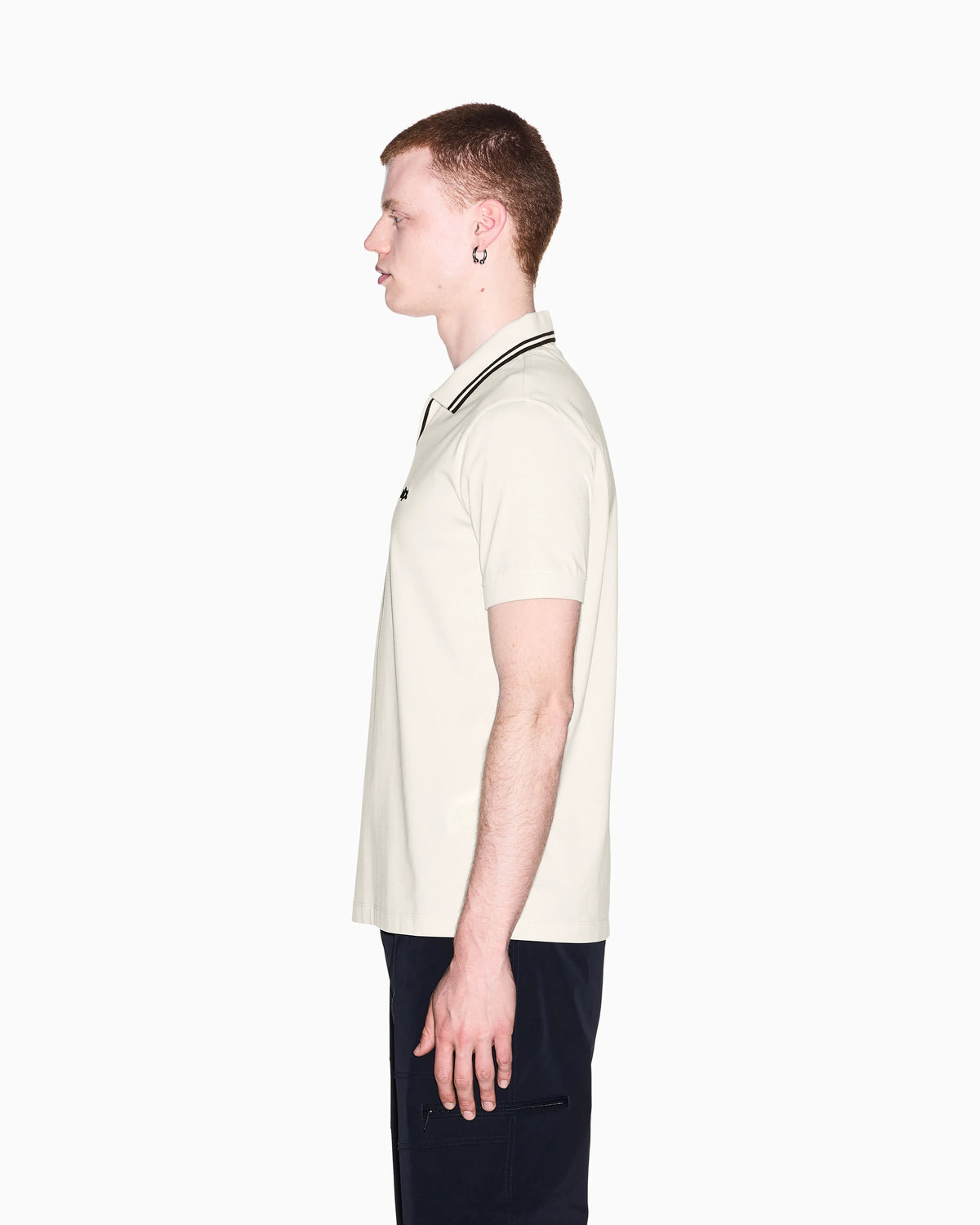 regular fit polo shirt mercerized cotton jersey