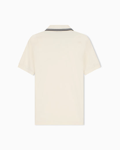 regular fit polo shirt mercerized cotton jersey