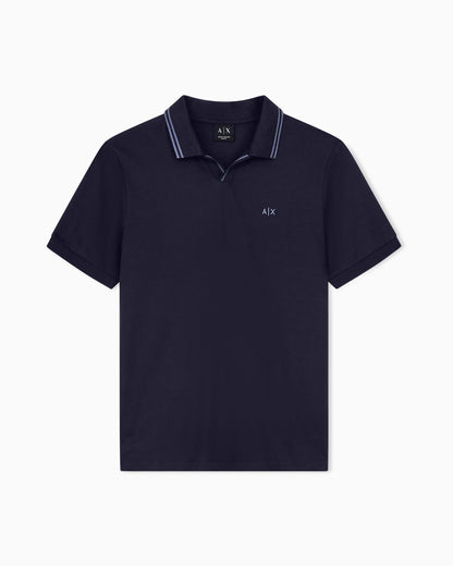 regular fit polo shirt mercerized cotton jersey