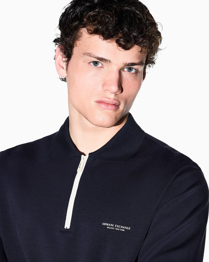 sweatshirt in stretch modal jersey