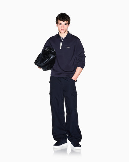 sweatshirt in stretch modal jersey